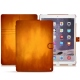 Apple iPad Pro 12.9" (2017) leather case - Orange Patine
