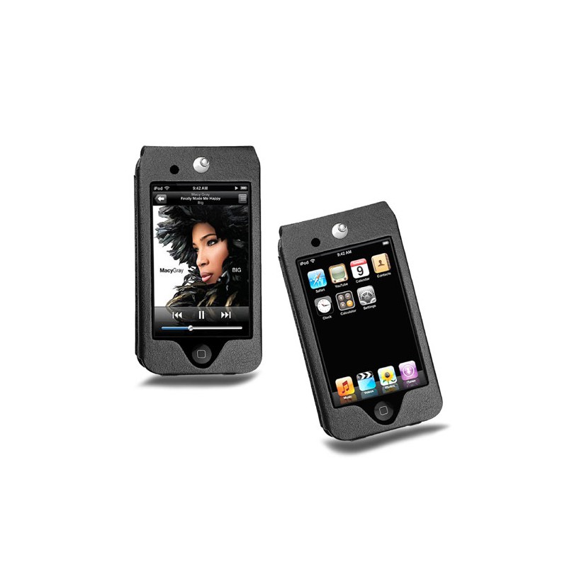 Custodia in pelle Apple iPod Touch - Noir ( Nappa - Black ) 