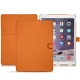 Housse cuir Apple iPad Pro 12.9" (2017) - Orange PU