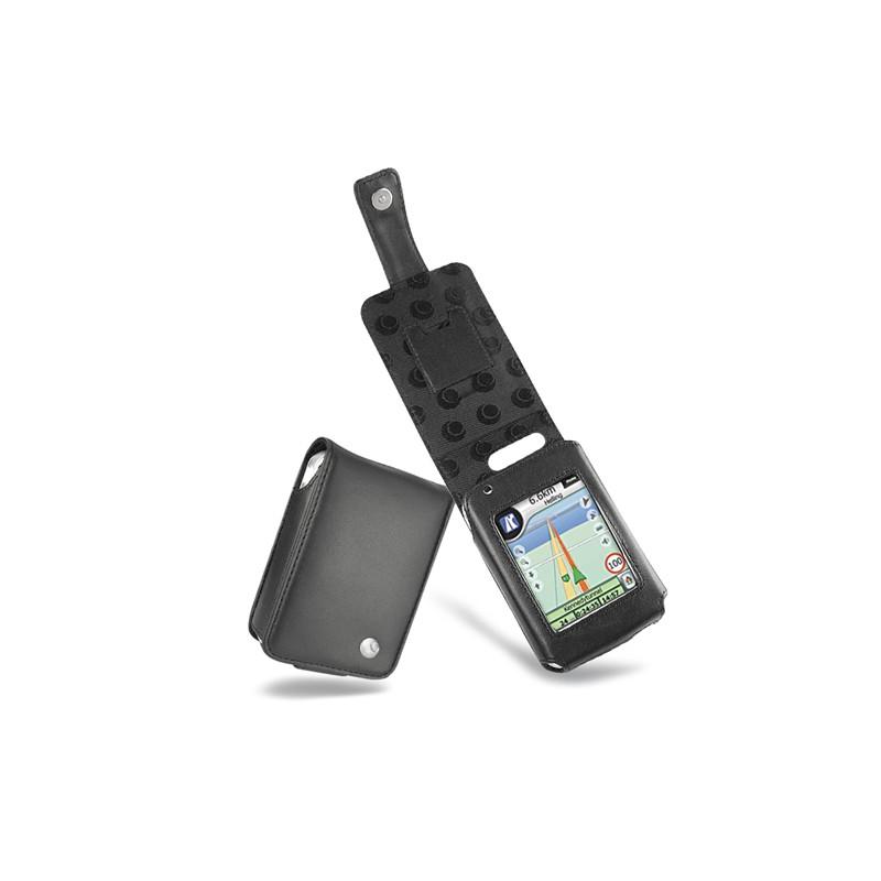 Mio H610  leather case - Noir ( Nappa - Black ) 