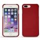 가죽 커버 Apple iPhone 7 Plus - Rouge ( Nappa - Pantone 199C ) 