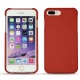 Capa em pele Apple iPhone 7 Plus - Papaye ( Pantone 180C ) 
