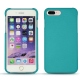 Capa em pele Apple iPhone 7 Plus - Bleu fluo