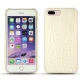 Apple iPhone 7 Plus leather cover - Crocodile milk