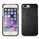Capa em pele Apple iPhone 7 Plus - Autruche nero