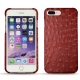 가죽 커버 Apple iPhone 7 Plus - Autruche ciliegia