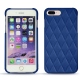 Capa em pele Apple iPhone 7 Plus - Bleu océan - Couture ( Nappa - Pantone 293C ) 