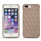 Funda de piel Apple iPhone 7 Plus - Taupe vintage - Couture