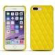 Lederschutzhülle Apple iPhone 7 Plus - Jaune fluo - Couture