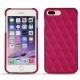 Capa em pele Apple iPhone 7 Plus - Rose fluo - Couture