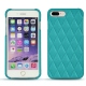 Capa em pele Apple iPhone 7 Plus - Bleu fluo - Couture