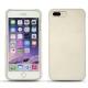 Funda de piel Apple iPhone 7 Plus - Blanc escumo