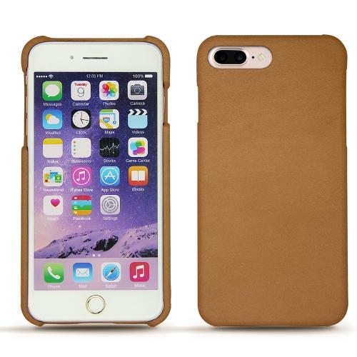 Funda de piel Apple iPhone 7 PlusCastan esparciate ( Pantone #824F2A )