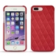 가죽 커버 Apple iPhone 7 Plus - Rouge troupelenc - Couture