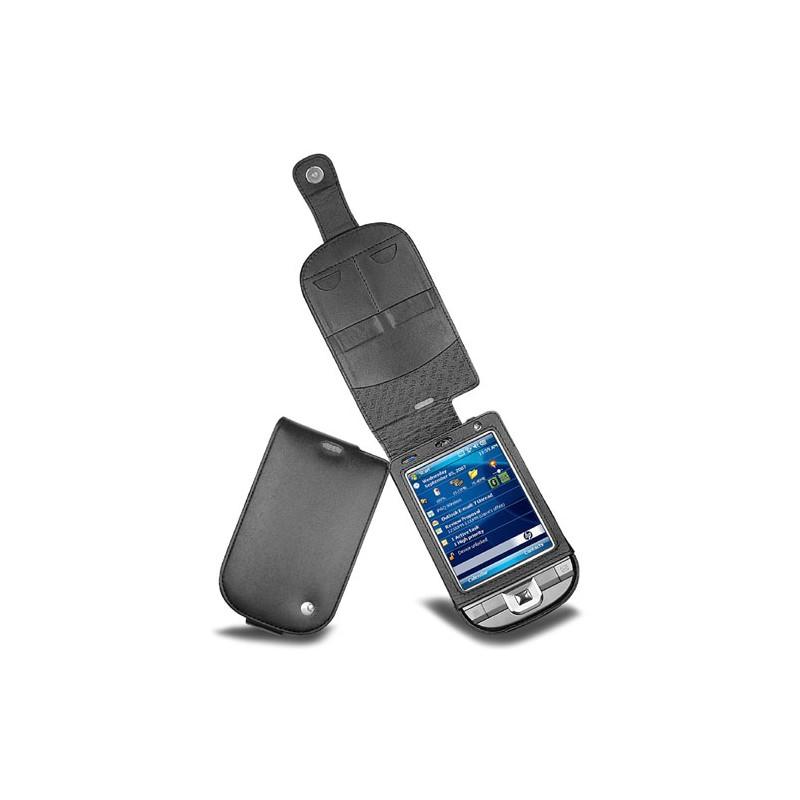 Custodia in pelle HP iPAQ 110  - Noir ( Nappa - Black ) 