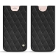 가죽 커버 Apple iPhone 7 Plus - Noir - Couture ( Nappa - Black ) 