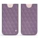 가죽 커버 Apple iPhone 7 Plus - Lilas - Couture ( Nappa - Pantone 2645U ) 