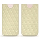 Lederschutzhülle Apple iPhone 7 Plus - Ivoire - Couture ( Sleek P C12 - White ) 