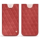 Capa em pele Apple iPhone 7 Plus - Cerise vintage - Couture