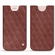 Apple iPhone 7 Plus leather pouch - Passion vintage - Couture