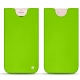 가죽 커버 Apple iPhone 7 Plus - Vert fluo