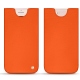가죽 커버 Apple iPhone 7 Plus - Orange fluo