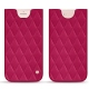 Capa em pele Apple iPhone 7 Plus - Rose fluo - Couture