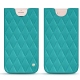 Lederschutzhülle Apple iPhone 7 Plus - Bleu fluo - Couture