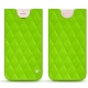 Capa em pele Apple iPhone 7 Plus - Vert fluo - Couture