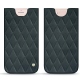 Capa em pele Apple iPhone 7 Plus - Blu marino - Couture