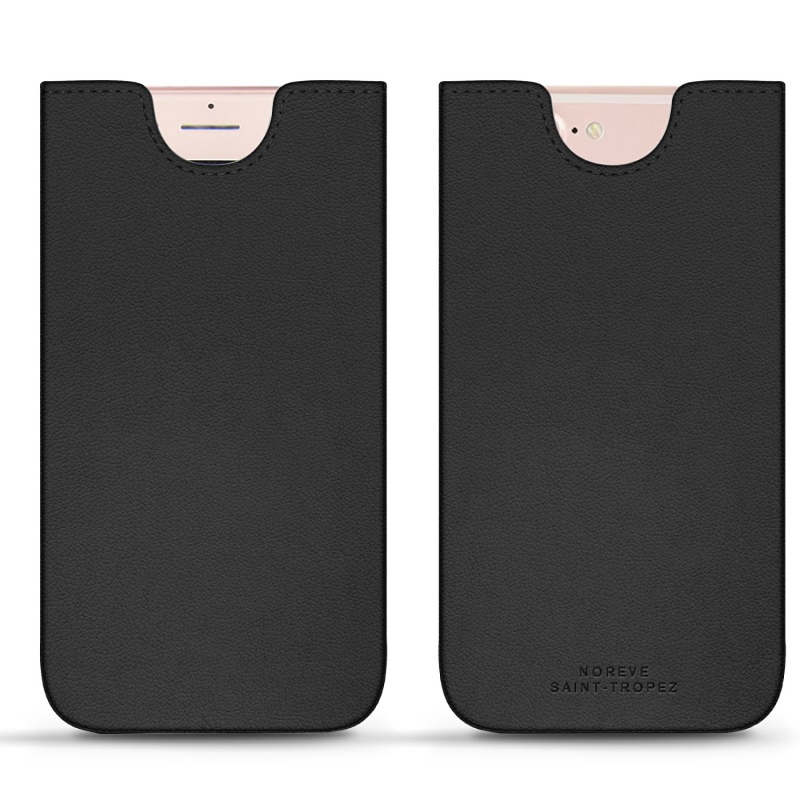 가죽 커버 Apple iPhone 7 Plus - Noir PU