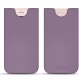 Apple iPhone 7 Plus leather pouch - Lilas PU