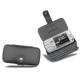 Funda de piel HTC S730 - HTC Wings  - Noir ( Nappa - Black ) 