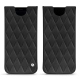 Samsung Galaxy S8 leather pouch - Noir - Couture ( Nappa - Black ) 