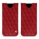 Lederschutzhülle Samsung Galaxy S8 - Rouge - Couture ( Nappa - Pantone 199C ) 