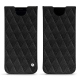 Funda de piel Samsung Galaxy S8 - Ebène - Couture ( Sleek P C12 - Black ) 