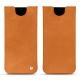 Pochette cuir Samsung Galaxy S8 - Mandarine vintage ( Pantone 165C ) 