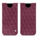 硬质真皮保护套 Samsung Galaxy S8 - Prune vintage - Couture
