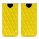 硬质真皮保护套 Samsung Galaxy S8 - Jaune fluo - Couture
