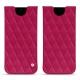 Capa em pele Samsung Galaxy S8 - Rose fluo - Couture