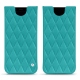 Funda de piel Samsung Galaxy S8 - Bleu fluo - Couture