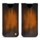 Samsung Galaxy S8 leather pouch - Marron Patine