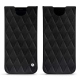 硬质真皮保护套 Samsung Galaxy S8 - Negre poudro - Couture