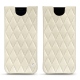 Lederschutzhülle Samsung Galaxy S8 - Blanc escumo - Couture