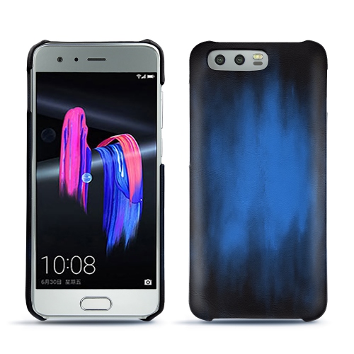 Funda de piel Huawei Honor 9Bleu Patine