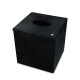 Caja de pañuelos - Cuadrada - Griffe 1 - Dark vintage ( Roughtcut - Black#5256 ) 