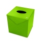 Square tissue box holder - Griffe 1 - Vert fluo