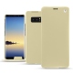 Capa em pele Samsung Galaxy Note8 - Beige ( Nappa - Pantone 7502C ) 