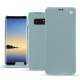 Samsung Galaxy Note8 leather case - Bleu ciel ( Nappa - Pantone 277C ) 