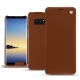 レザーケース Samsung Galaxy Note8 - Marron ( Nappa - Pantone 1615C ) 